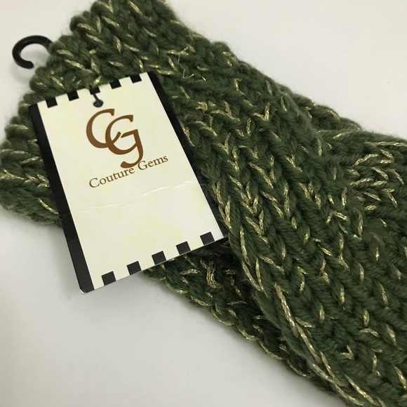 Women’s Headband Green Color One Size - Picture 1 of 7